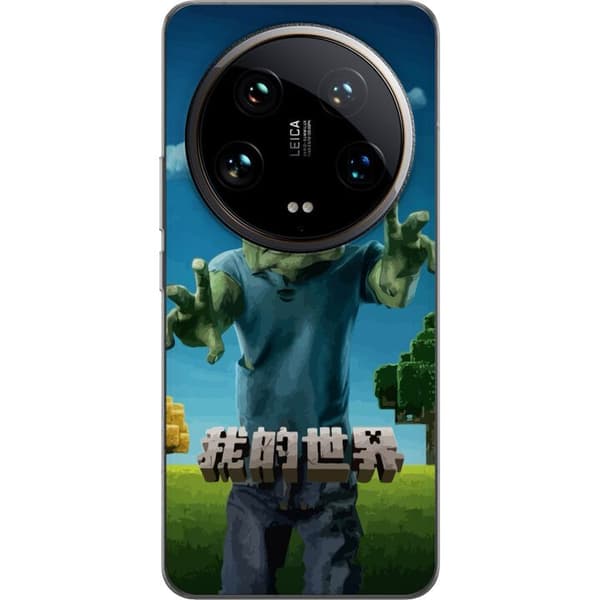 Xiaomi 14 Ultra Läpinäkyvä kuori A Minecraft Movie