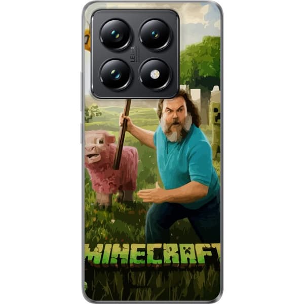 Xiaomi 14T Läpinäkyvä kuori A Minecraft Movie