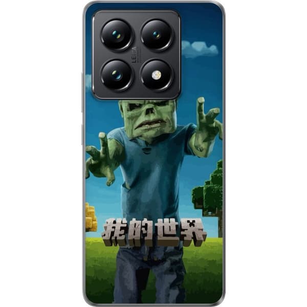 Xiaomi 14T Pro Genomskinligt Skal A Minecraft Movie