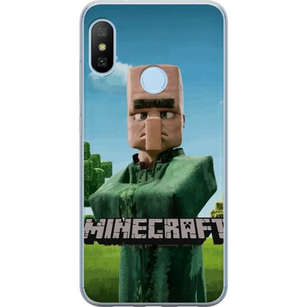 Xiaomi Mi A2 Lite Läpinäkyvä kuori A Minecraft Movie