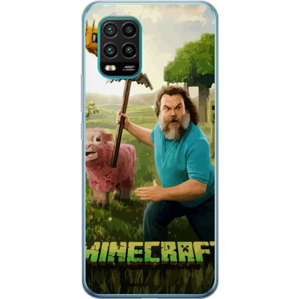 Xiaomi Mi 10 Lite 5G Gennemsigtig cover A Minecraft Movie