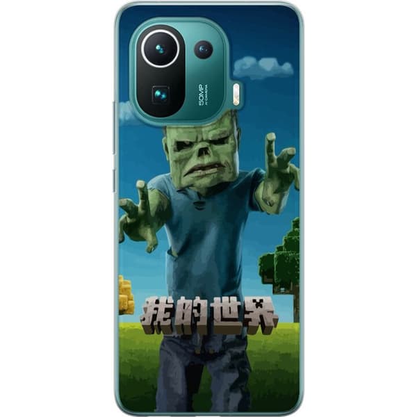 Xiaomi Mi 11 Pro Läpinäkyvä kuori A Minecraft Movie