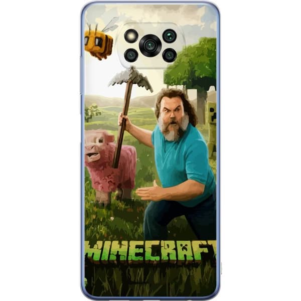 Xiaomi Poco X3 Pro Gennemsigtig cover A Minecraft Movie