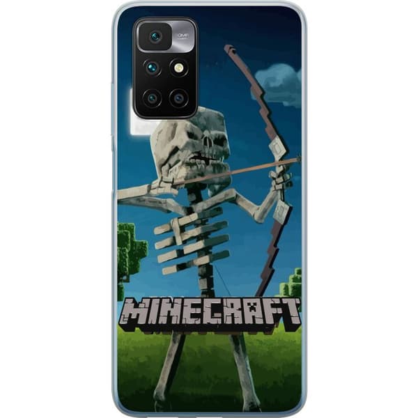 Xiaomi Redmi 10 Gennemsigtig cover A Minecraft Movie