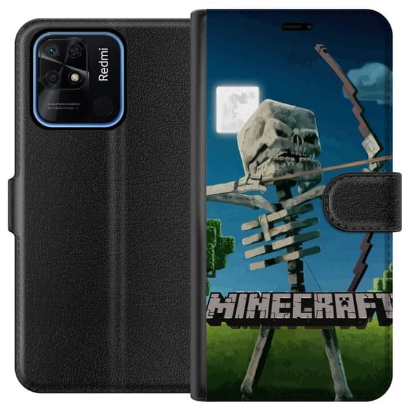 Xiaomi Redmi 10C Tegnebogsetui A Minecraft Movie