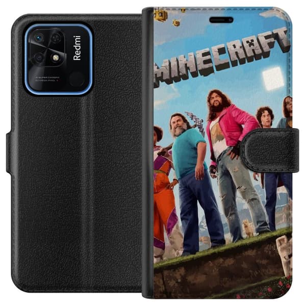 Xiaomi Redmi 10C Tegnebogsetui A Minecraft Movie