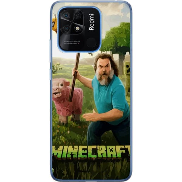 Xiaomi Redmi 10C Gjennomsiktig deksel A Minecraft Movie