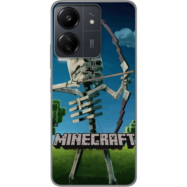 Xiaomi Redmi 13C Gjennomsiktig deksel A Minecraft Movie