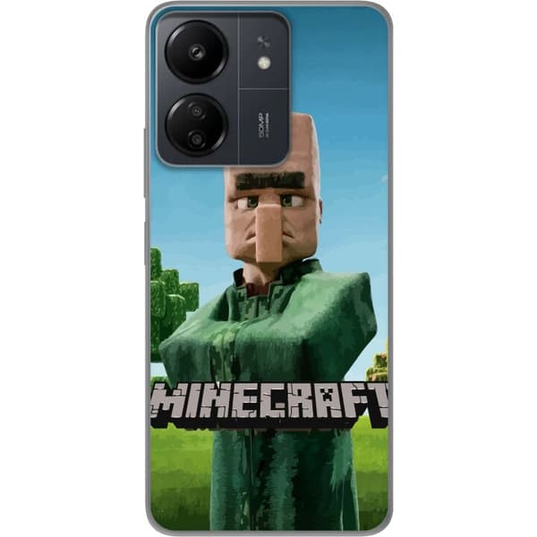 Xiaomi Redmi 13C Gjennomsiktig deksel A Minecraft Movie