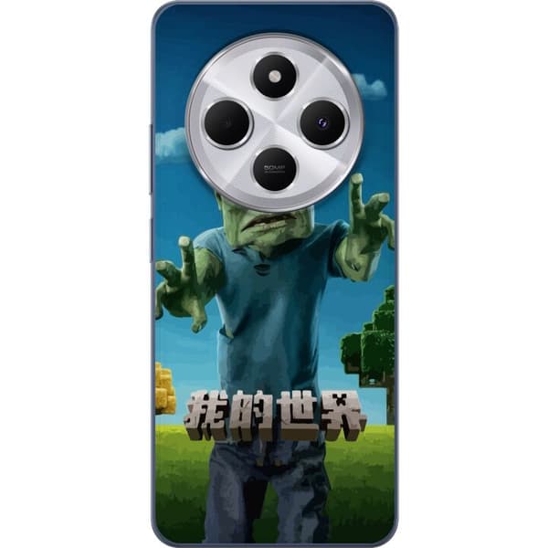 Xiaomi Redmi 14C Gennemsigtig cover A Minecraft Movie