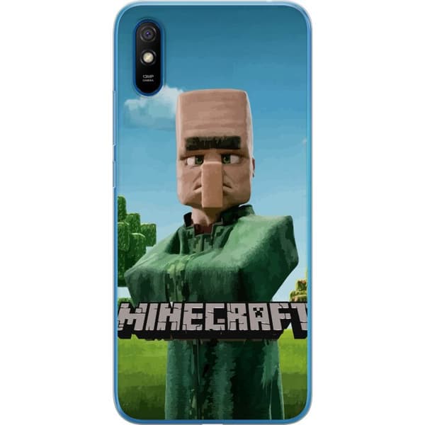 Xiaomi Redmi 9A Genomskinligt Skal A Minecraft Movie