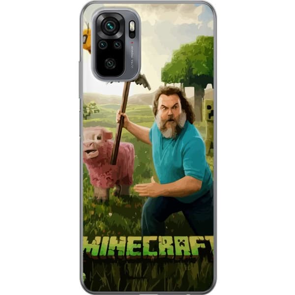 Xiaomi Redmi Note 10 Läpinäkyvä kuori A Minecraft Movie