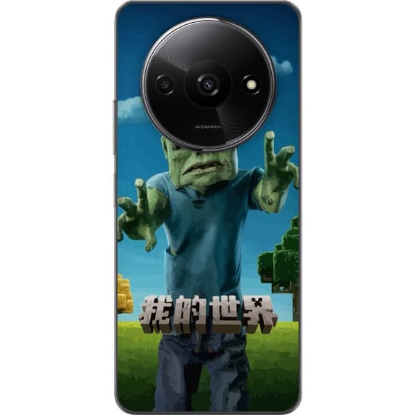 Xiaomi Redmi A3 Läpinäkyvä kuori A Minecraft Movie