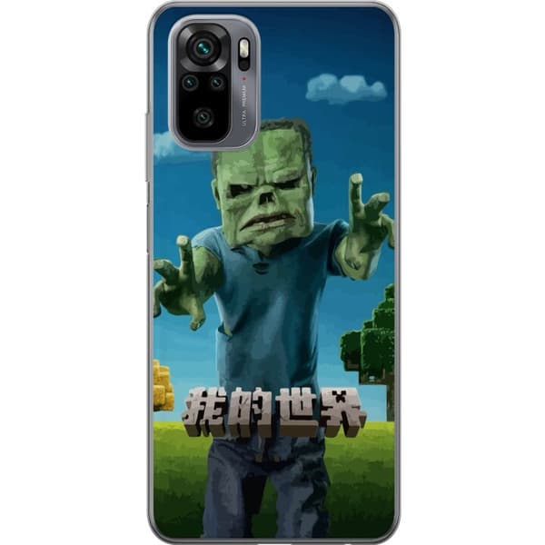 Xiaomi Redmi Note 10S Läpinäkyvä kuori A Minecraft Movie