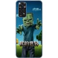 Miniatyrbillede 1 af 3: Xiaomi Redmi Note 11 Gennemsigtig cover A Minecraft Movie