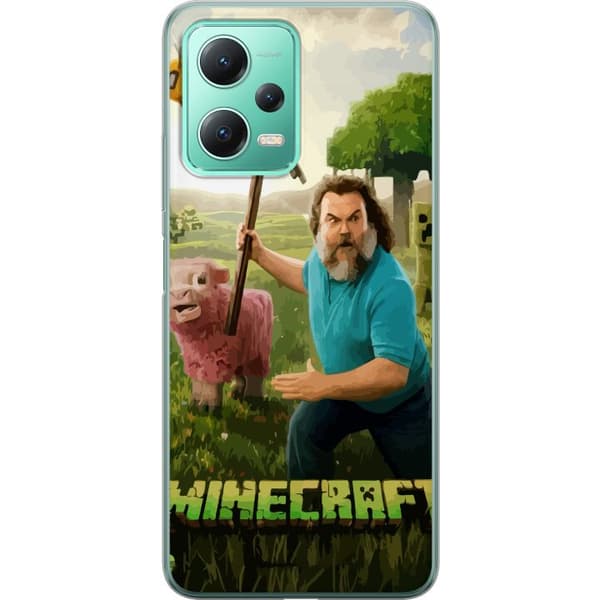 Xiaomi Redmi Note 12 Gennemsigtig cover A Minecraft Movie