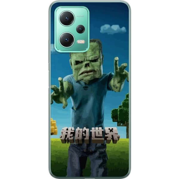 Xiaomi Redmi Note 12 Gennemsigtig cover A Minecraft Movie