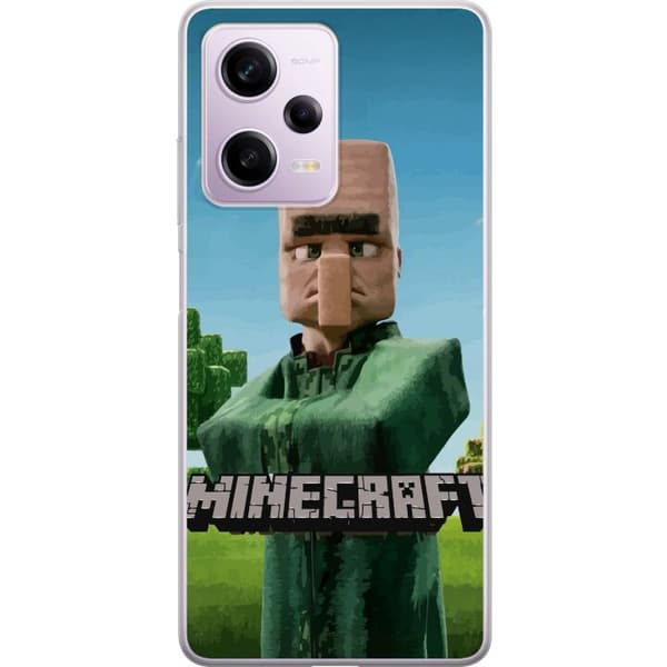 Xiaomi Redmi Note 12 Pro Läpinäkyvä kuori A Minecraft Movie