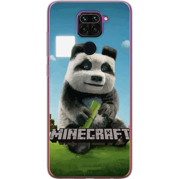 Xiaomi Redmi Note 9 Genomskinligt Skal A Minecraft Movie