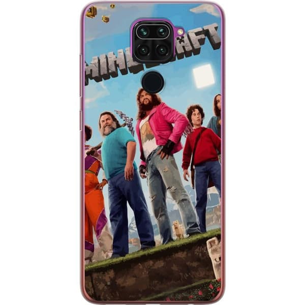 Xiaomi Redmi Note 9 Läpinäkyvä kuori A Minecraft Movie
