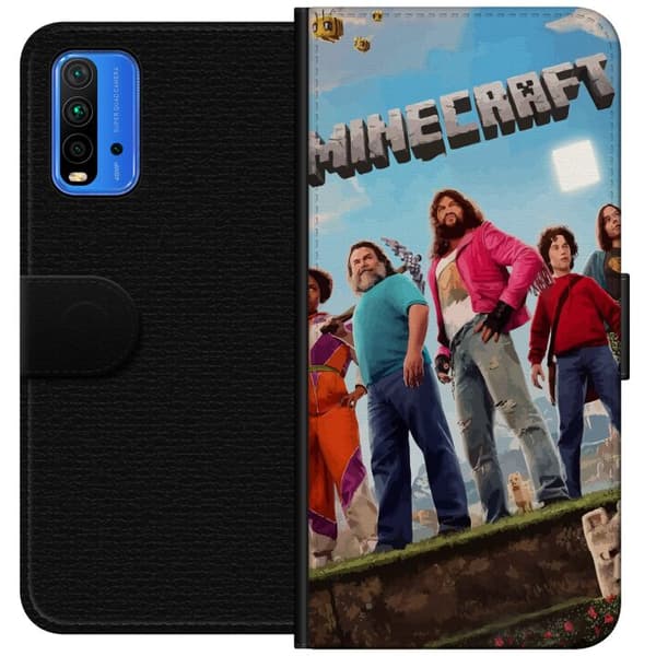Xiaomi Redmi Note 9 4G Plånboksfodral A Minecraft Movie