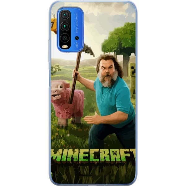Xiaomi Redmi Note 9 4G Gennemsigtig cover A Minecraft Movie
