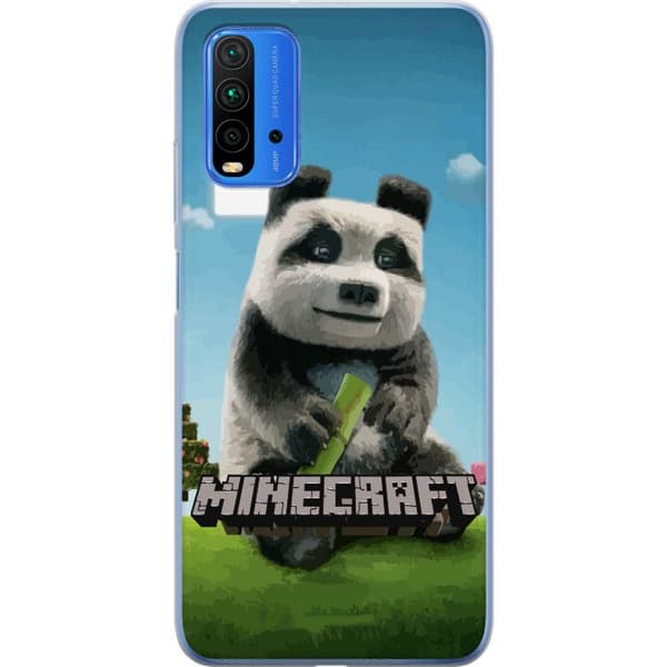 Xiaomi Redmi Note 9 4G Genomskinligt Skal A Minecraft Movie