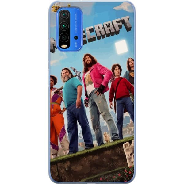 Xiaomi Redmi Note 9 4G Gennemsigtig cover A Minecraft Movie