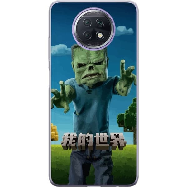 Xiaomi Redmi Note 9T Läpinäkyvä kuori A Minecraft Movie