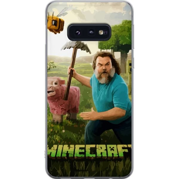 Samsung Galaxy S10e Läpinäkyvä kuori A Minecraft Movie