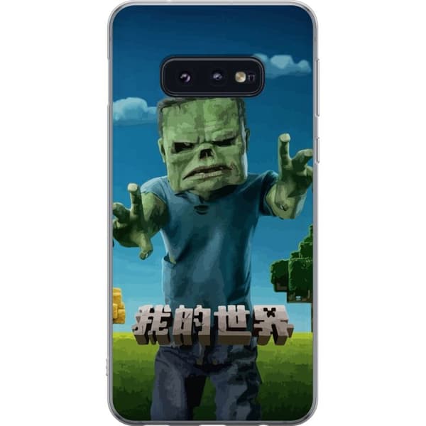 Samsung Galaxy S10e Läpinäkyvä kuori A Minecraft Movie