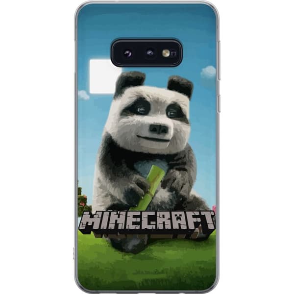 Samsung Galaxy S10e Läpinäkyvä kuori A Minecraft Movie