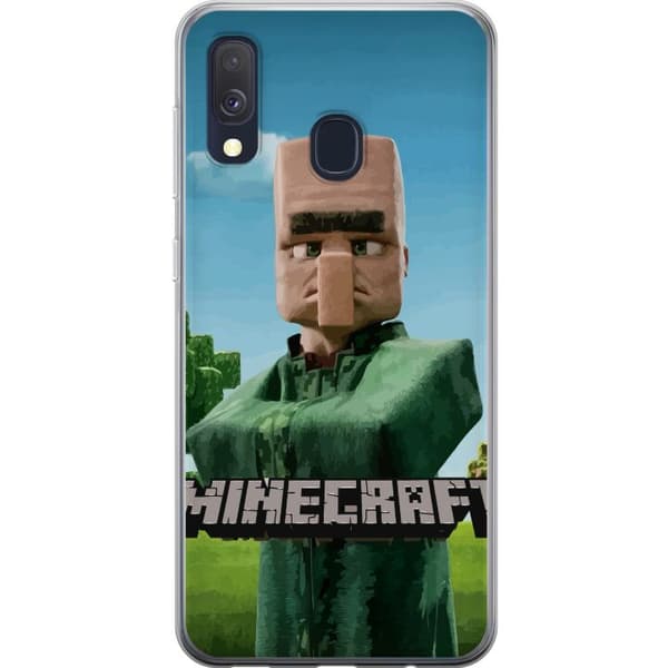 Samsung Galaxy A40 Gjennomsiktig deksel A Minecraft Movie