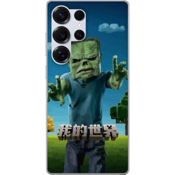 Samsung Galaxy S25 Ultra Gjennomsiktig deksel A Minecraft Movie