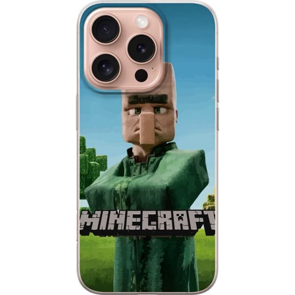 Apple iPhone 16 Pro Gennemsigtig cover A Minecraft Movie