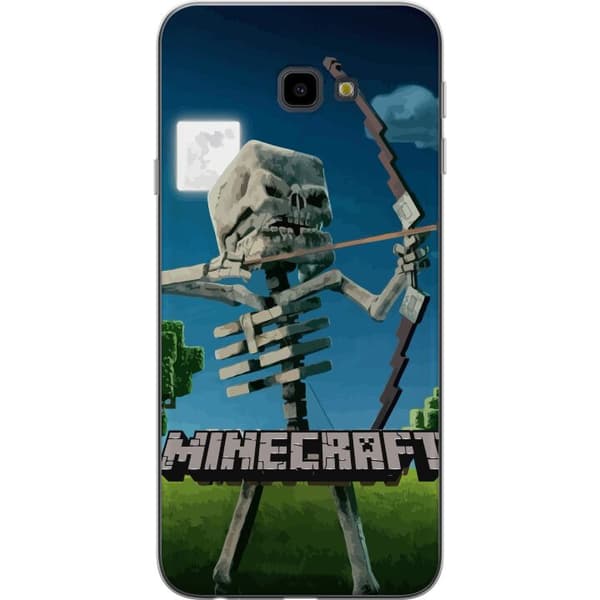 Samsung Galaxy J4+ Gjennomsiktig deksel A Minecraft Movie