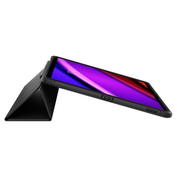 Coque - SPIGEN - Galaxy Tab S9 FE Plus - Rugged Armor Pro - Svart - Syntetisk
