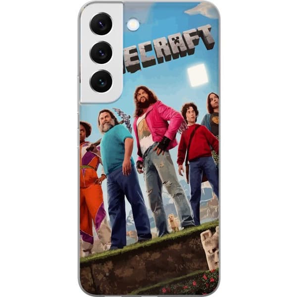 Samsung Galaxy S22+ 5G Gennemsigtig cover A Minecraft Movie