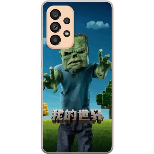 Samsung Galaxy A53 5G Gjennomsiktig deksel A Minecraft Movie