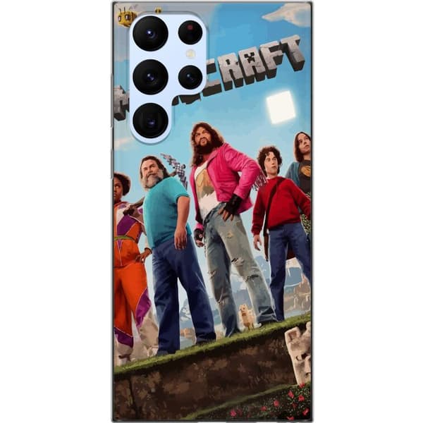 Samsung Galaxy S22 Ultra 5G Gennemsigtig cover A Minecraft Movie