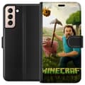 Miniatyrbild 1 av 3: Samsung Galaxy S21 Plånboksfodral A Minecraft Movie