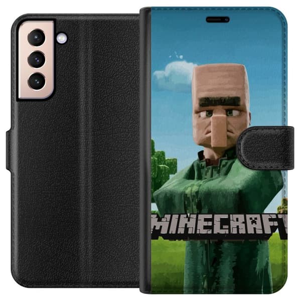 Samsung Galaxy S21 Lompakkokotelo A Minecraft Movie