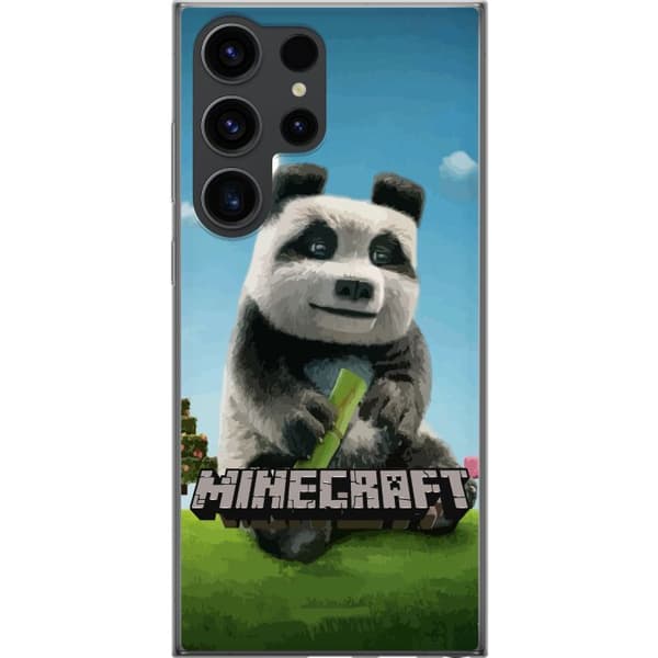 Samsung Galaxy S24 Ultra Gjennomsiktig deksel A Minecraft Movie