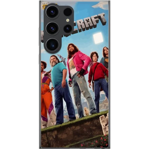 Samsung Galaxy S24 Ultra Gjennomsiktig deksel A Minecraft Movie