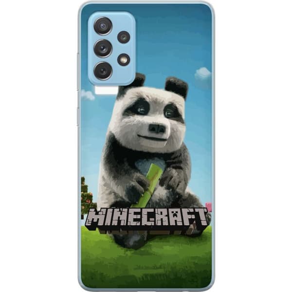 Samsung Galaxy A52 5G Gennemsigtig cover A Minecraft Movie