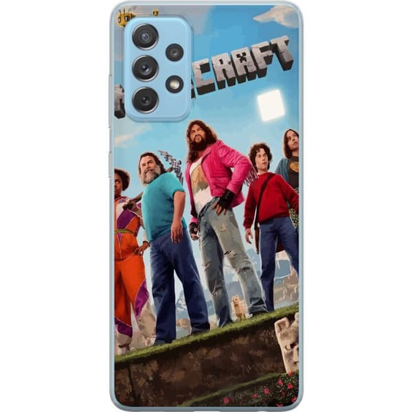 Samsung Galaxy A52 5G Gennemsigtig cover A Minecraft Movie