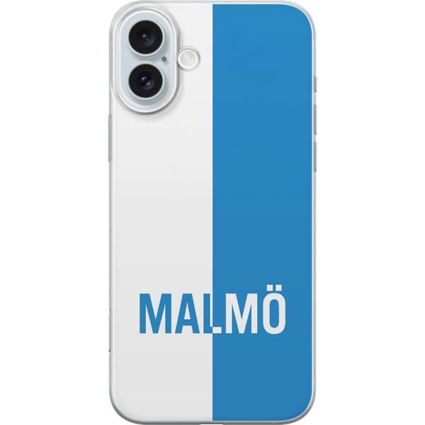 Apple iPhone 16 Plus Gennemsigtig cover Malmö – fodbold