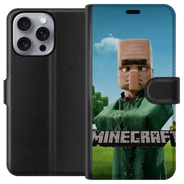 Apple iPhone 16 Pro Max Lommeboketui A Minecraft Movie