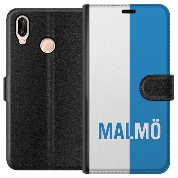 Huawei P20 lite Tegnebogsetui Malmö – fodbold