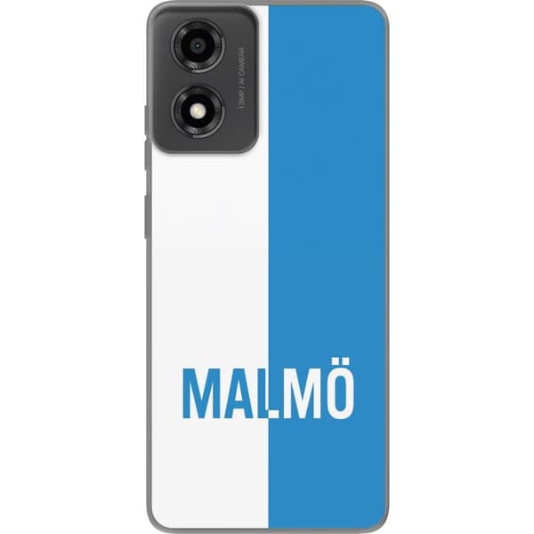 Motorola Moto E14 Gennemsigtig cover Malmö – fodbold